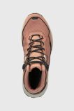 Черевики Jack Wolfskin Dromoventure Texapore Mid жіночі колір рожевий