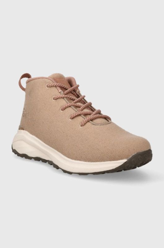 Черевики Jack Wolfskin Campfire Wool Mid жіночі колір коричневий фото 2