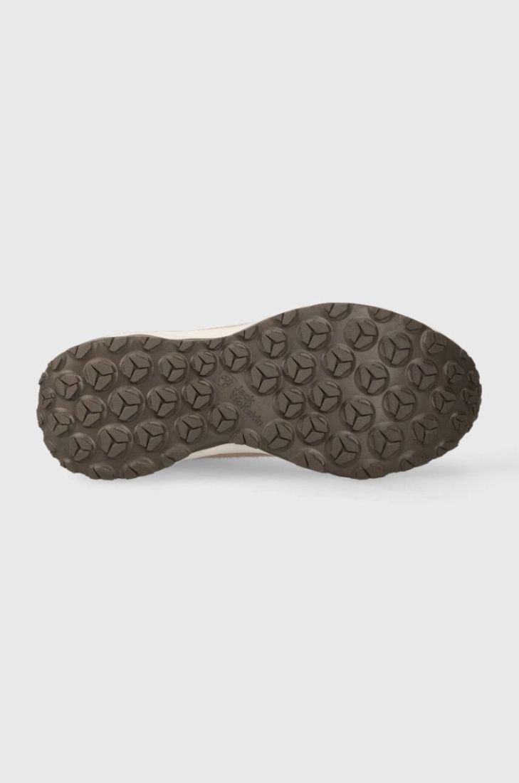 Черевики Jack Wolfskin Campfire Wool Mid жіночі колір коричневий