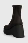Черевики Aldo Silo жіночі колір чорний на танкетці 13621083Silo
