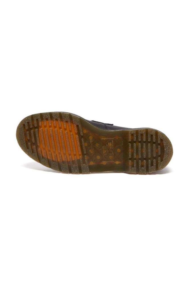 Шкіряні мокасини Dr. Martens Adrian жіночі колір чорний на плоскому ходу DM22760001 фото 7