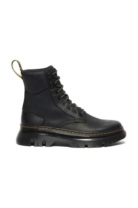 Шкіряні черевики Dr. Martens Tarik жіночі колір чорний на плоскому ходу DM27021001