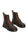 Шкіряні черевики Dr. Martens Tarik жіночі колір коричневий на плоскому ходу DM27024207
