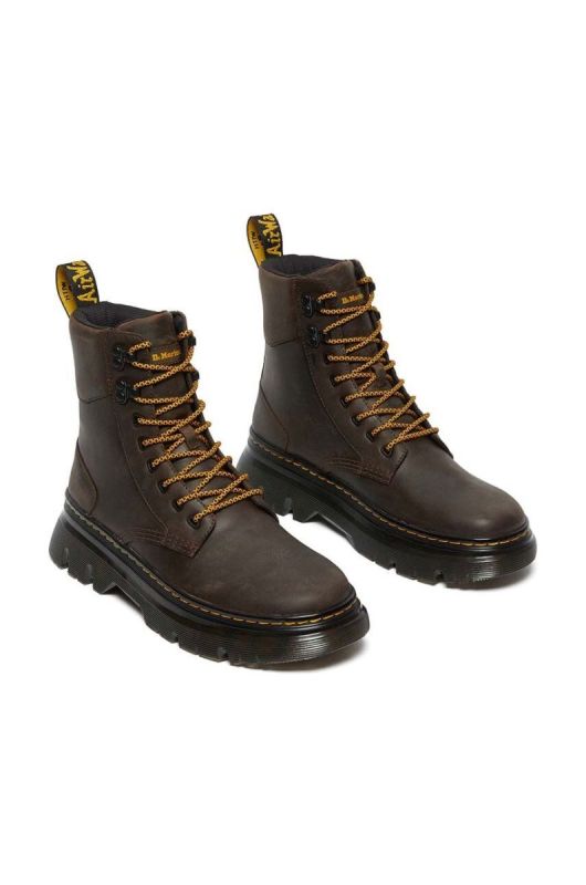 Шкіряні черевики Dr. Martens Tarik жіночі колір коричневий на плоскому ходу DM27024207 фото 2