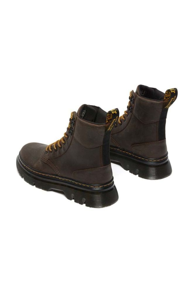 Шкіряні черевики Dr. Martens Tarik жіночі колір коричневий на плоскому ходу DM27024207 фото 3