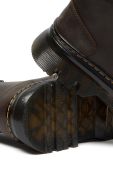 Шкіряні черевики Dr. Martens Tarik жіночі колір коричневий на плоскому ходу DM27024207