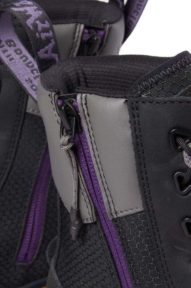 Черевики Dr. Martens Tarik Zip жіночі колір чорний на плоскому ходу DM31152001 фото 4