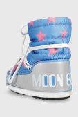 Зимові чоботи Moon Boot LIGHT LOW STARS 14601700.001 колір блакитний