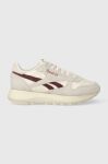 Шкіряні кросівки Reebok Classic колір сірий Шкіряні кросівки Reebok Classic колір сірий