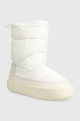 Зимові чоботи Tommy Jeans TJW WINTER BOOT колір білий EN0EN02252