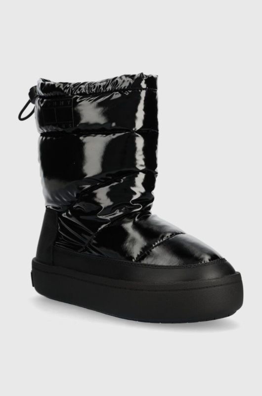 Зимові чоботи Tommy Jeans TJW WINTER BOOT колір чорний EN0EN02252 фото 2