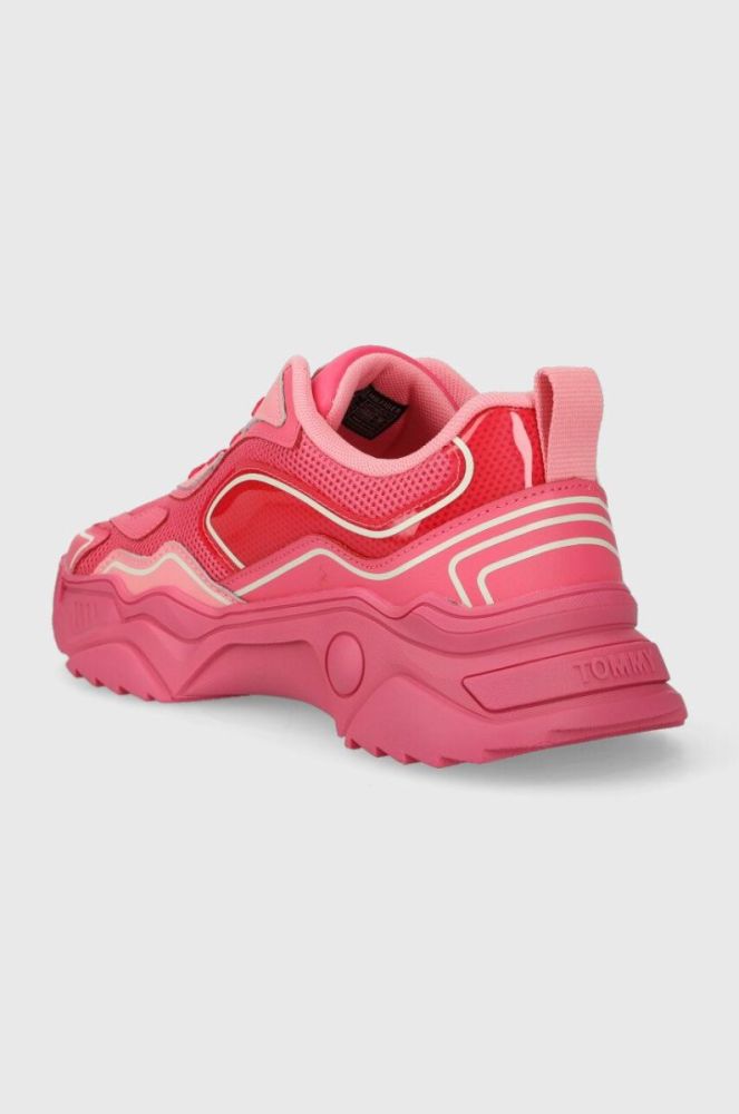 Кросівки Tommy Jeans TJW CHUNKY RUNNER MONOCOLOR LC колір рожевий EN0EN02263 фото 3