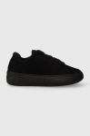Замшеві кросівки Tommy Jeans TOMMY JEANS NEW CUPSOLE LEAT WL колір чорний EN0EN02274 Замшеві кросівки Tommy Jeans TOMMY JEANS NEW CUPSOLE LEAT WL колір чорний EN0EN02274