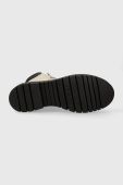 Черевики Tommy Jeans TJW LACE UP BOOT жіночі колір бежевий на платформі EN0EN02314 фото 5