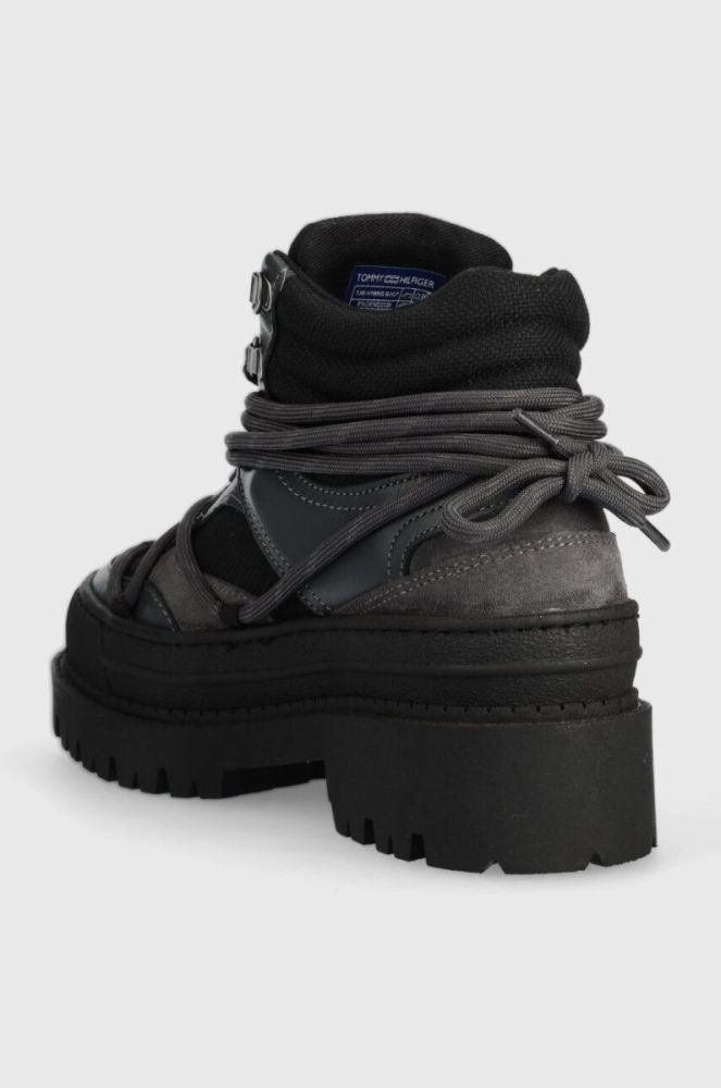 Кросівки Tommy Jeans TJW HYBRID BOOT колір чорний EN0EN02338 фото 3