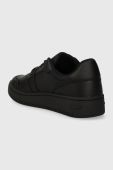 Шкіряні кросівки Tommy Jeans TJW RETRO BASKET ESS колір чорний EN0EN02434