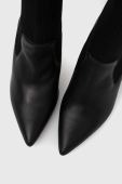 Чоботи Karl Lagerfeld PANDARA II жіночі колір чорний на шпильці KL31376F