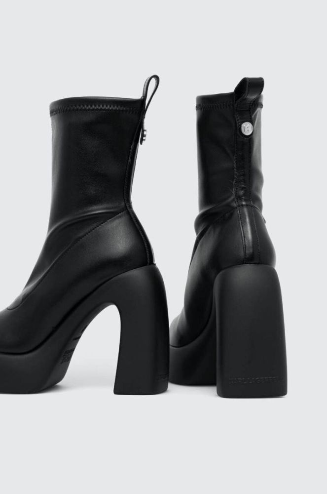 Черевики Karl Lagerfeld ASTRAGON HI жіночі колір чорний каблук блок KL33750 (3464679) фото 3