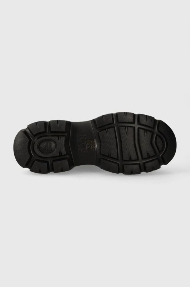 Черевики Karl Lagerfeld TREKKA MAX KC жіночі колір чорний на плоскому ходу KL43573 фото 5