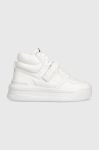 Шкіряні кросівки Karl Lagerfeld KREW MAX KC колір білий KL63350 Шкіряні кросівки Karl Lagerfeld KREW MAX KC колір білий KL63350