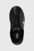 Шкіряні кросівки Karl Lagerfeld ANAKAPRI KC колір чорний KL63578