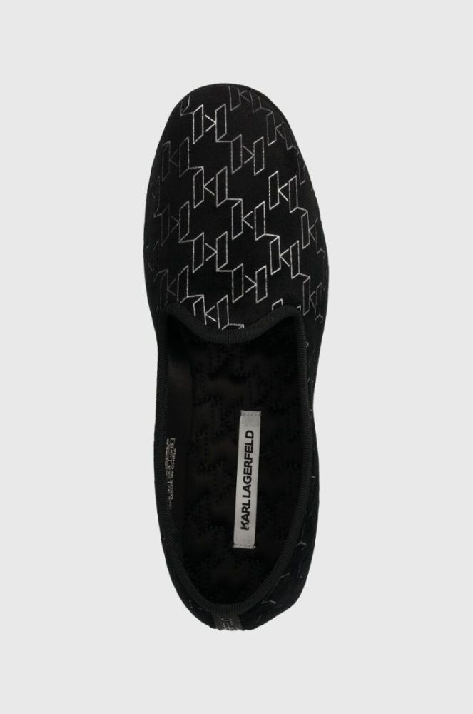 Тапочки Karl Lagerfeld KLARA III колір чорний KL40040 фото 4