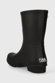 Гумові чоботи Karl Lagerfeld KALOSH NFT жіночі колір чорний KL47073N
