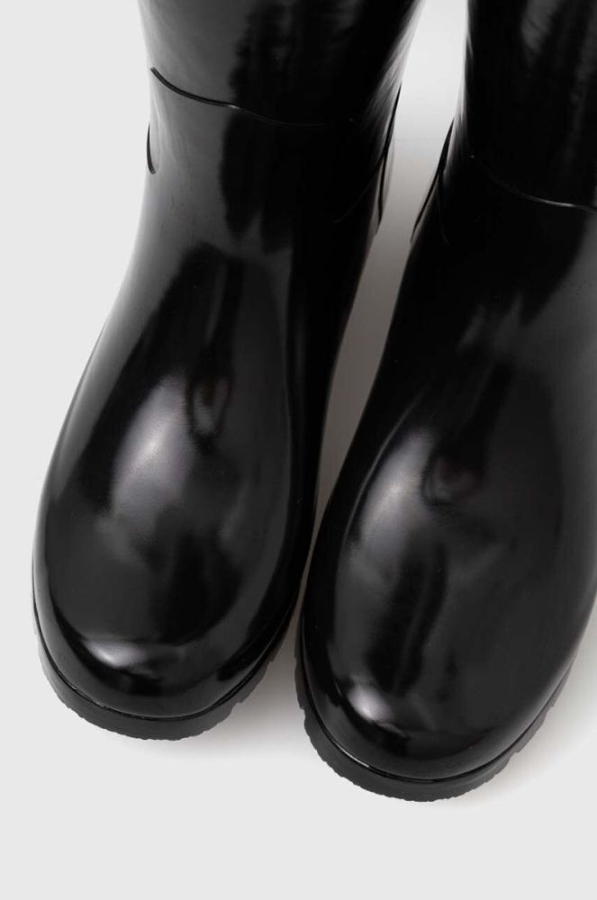 Гумові чоботи Karl Lagerfeld KALOSH NFT жіночі колір чорний KL47090N фото 5
