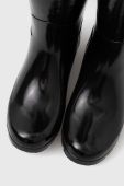 Гумові чоботи Karl Lagerfeld KALOSH NFT жіночі колір чорний KL47090N
