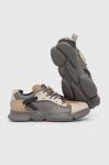 Шкіряні кросівки Camper TWS колір сірий K201439.013 Шкіряні кросівки Camper TWS колір сірий K201439.013