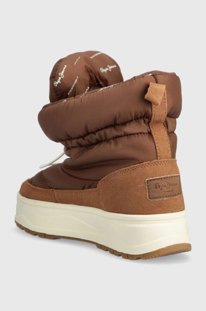 Зимові чоботи Pepe Jeans KORE SNOW W колір коричневий PLS31503 фото 3