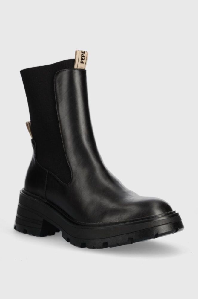 Черевики Pepe Jeans SODA PLUS жіночі колір чорний на плоскому ходу PLS50489 фото 2