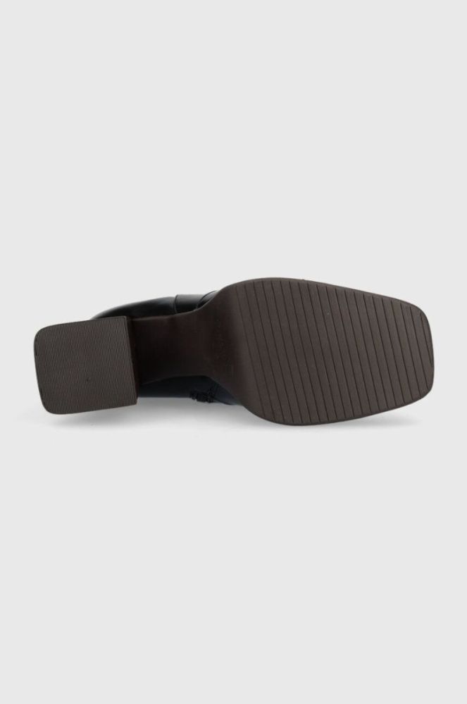 Черевики Pepe Jeans ABBA WOOD жіночі колір чорний каблук блок PLS50494 фото 5