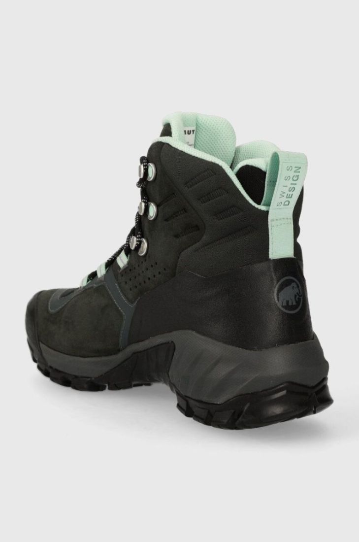Черевики Mammut Sapuen High GTX жіночі колір зелений