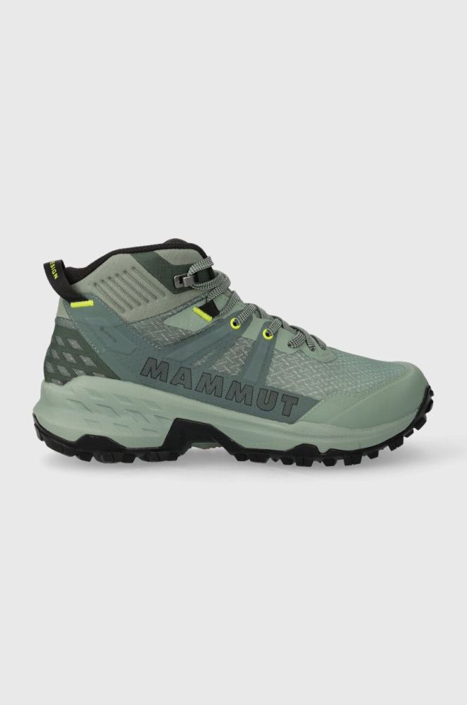 Черевики Mammut Sertig II Mid GTX жіночі колір зелений