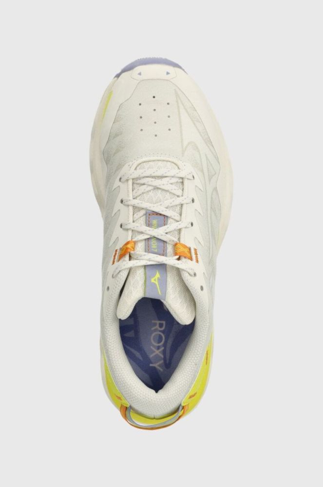 Бігові кросівки Mizuno Wave Daichi 7 X ROXY колір білий фото 4