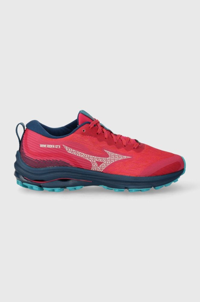 Бігові кросівки Mizuno Wave Rider GTX колір червоний