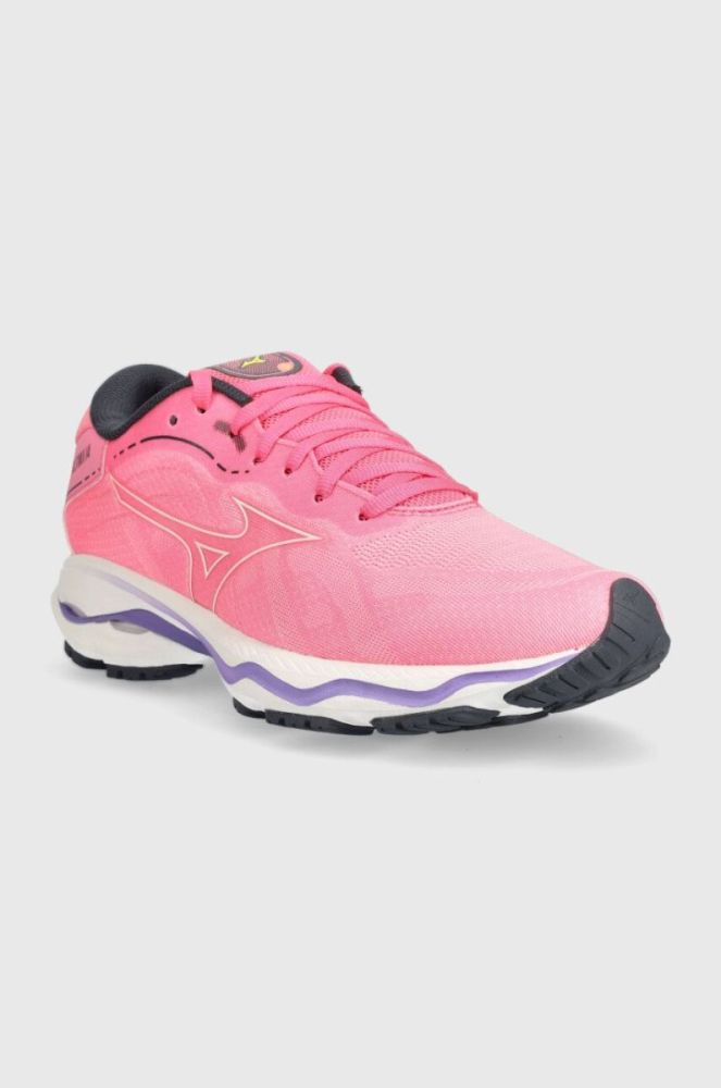 Бігові кросівки Mizuno Wave Ultima 14 колір рожевий фото 2