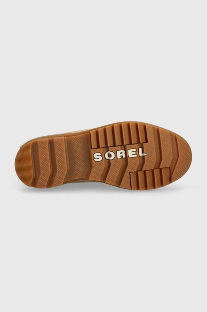 Шкіряні черевики Sorel TORINO II WP колір бежевий на платформі злегка утеплена 1886261209 фото 5