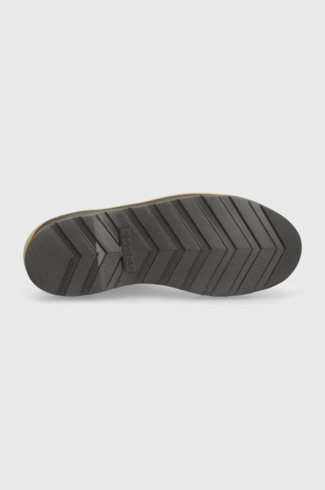Замшеві черевики Sorel HI LINE LACE жіночі колір бежевий на плоскому ходу утеплене 2009111262 фото 5