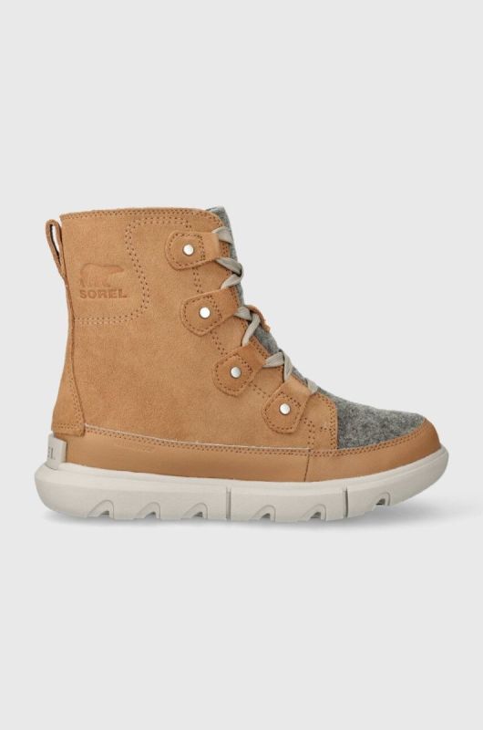 Черевики Sorel EXPLORER NEXT JOAN WP FE жіночі колір бежевий на плоскому ходу злегка утеплена 2068791253