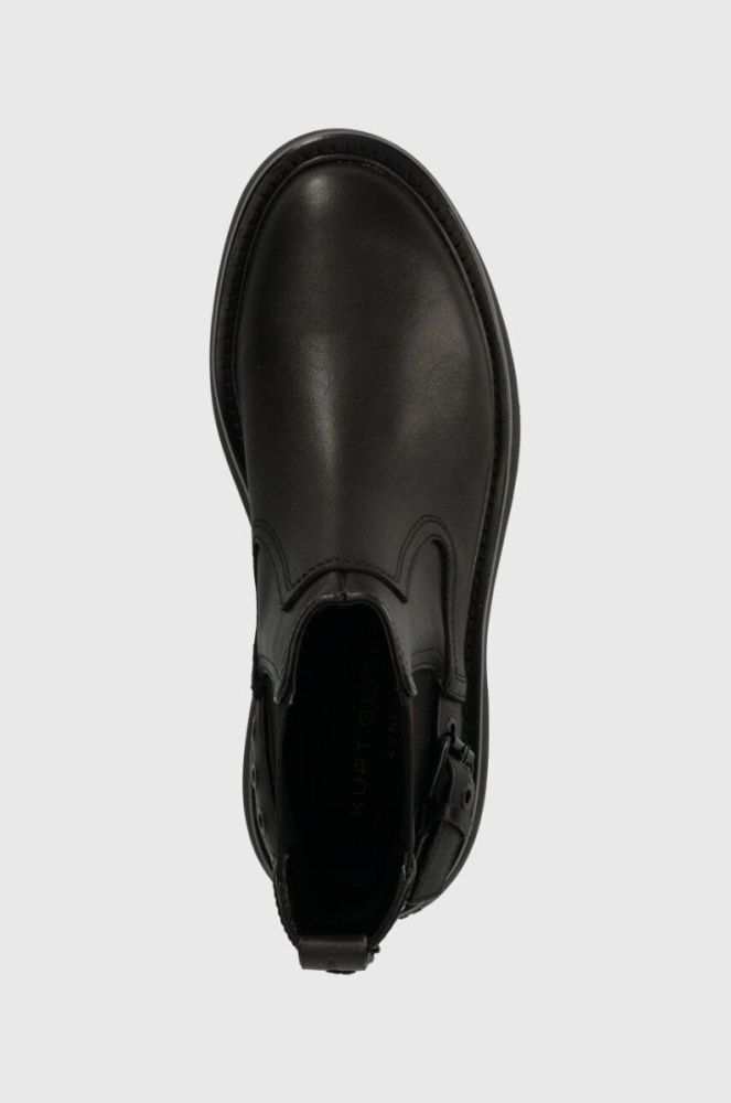 Шкіряні черевики Kurt Geiger London Matilda Chelsea жіночі колір чорний на платформі 655000109 фото 4