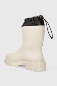Гумові чоботи HUGO Jin жіночі колір бежевий 50503847