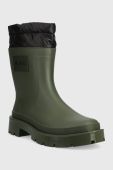 Гумові чоботи HUGO Jin жіночі колір зелений 50503847