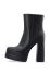 Черевики Bianco BIAZOE жіночі колір чорний каблук блок 11300567