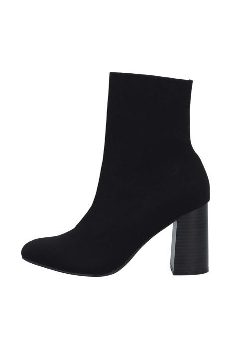 Черевики Bianco BIAELLIE жіночі колір чорний каблук блок 26.49910