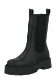 Шкіряні черевики Bianco BIADEB жіночі колір чорний на платформі 30.50728