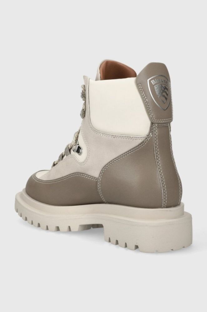 Черевики Blauer Kerens жіночі колір бежевий на плоскому ходу F3KERENS02.LEN фото 3