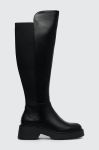 Чоботи Steve Madden Callback жіночі колір чорний на платформі SM11002218 Чоботи Steve Madden Callback жіночі колір чорний на платформі SM11002218