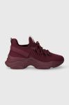 Кросівки Steve Madden Mac-E колір бордовий SM19000019 Кросівки Steve Madden Mac-E колір бордовий SM19000019